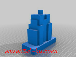 3D打印模型曾为世界第一高大楼和的图片