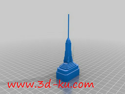 3D打印模型曾为世界第一高大楼和的图片