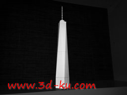 3D打印模型纽约最环保的建筑之一的图片