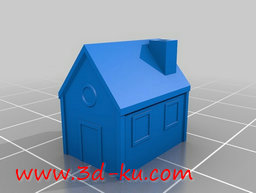 3D打印模型浪漫温馨的小屋应该是的图片