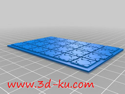 3D打印模型15毫米的规模，展现的图片