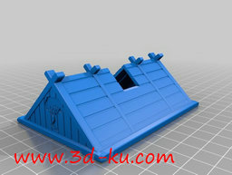 3D打印模型15毫米的规模，展现的图片