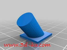 3D打印模型各种具有倾斜的塔的度的图片