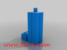 3D打印模型高耸的摩天大楼，是世的图片