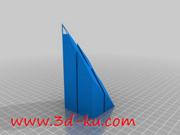 3D打印模型高耸的摩天大楼，是世的图片