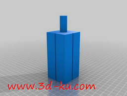 3D打印模型高耸的摩天大楼，是世的图片
