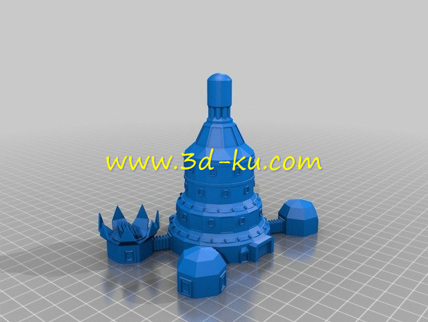 这是一个设想的火星基模型的图片1