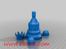 3D打印模型这是一个设想的火星基的图片
