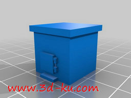 3D打印模型高级的鸟屋，科技的发的图片