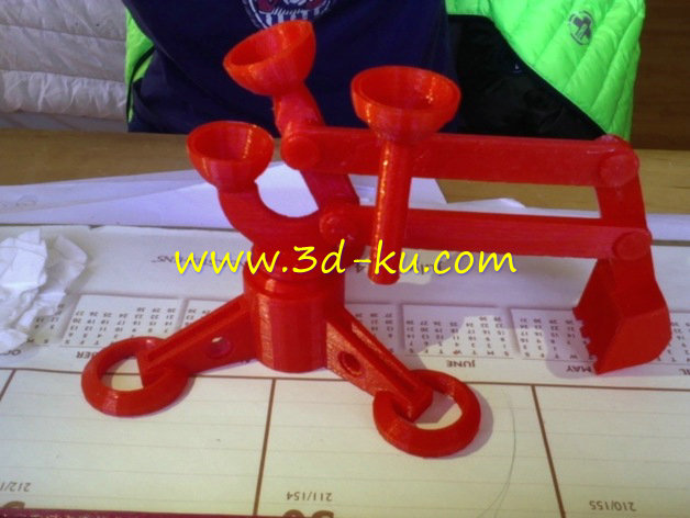 手指挖掘机模型的图片1