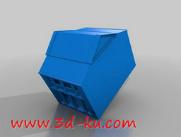 3D打印模型双层楼房的图片