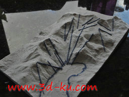 3D打印模型这是一个斯阔谷滑雪场的图片