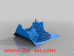 3D打印模型米那斯雅诺，刚铎首都的图片
