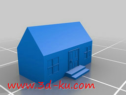 3D打印模型一所温馨的房子的图片