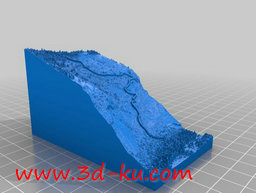 3D打印模型优诗美地国家公园雪溪步道的图片
