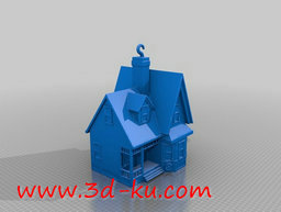 3D打印模型童话般的房子的图片