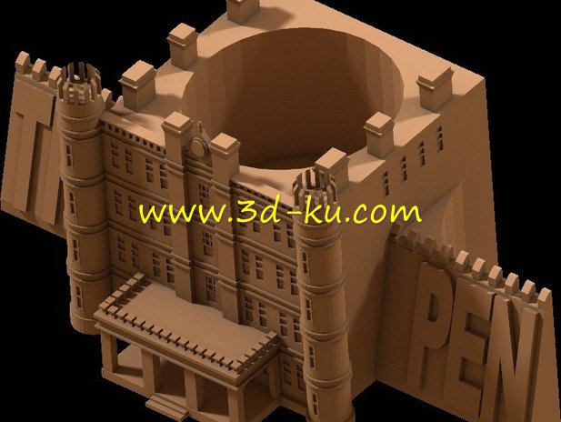 建筑模型的图片1