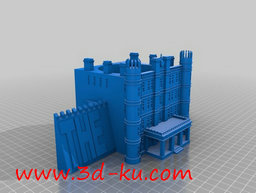 3D打印模型建筑的图片