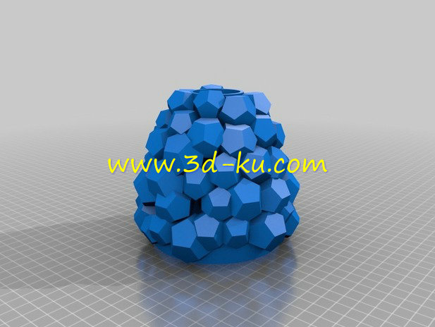 户外石块地灯模型的图片2