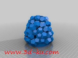 3D打印模型户外石块地灯的图片