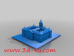 3D打印模型阿姆斯特丹皇宫的图片