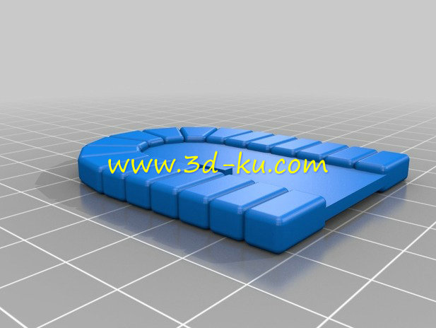 圆形石牌坊门模型的图片3