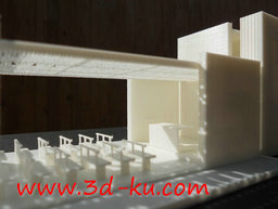 3D打印模型窗明几净的设计，整齐的图片