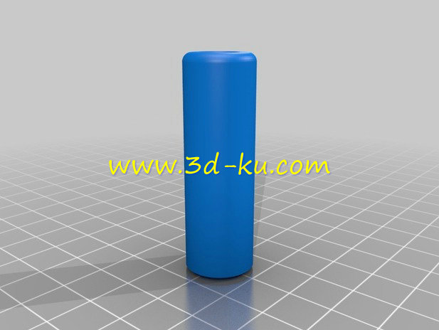 简单的油漆滚筒手柄模型的图片2