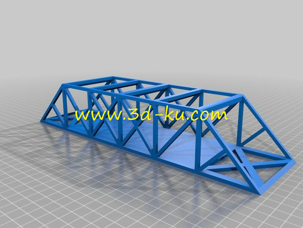 桥梁桁架模型的图片1