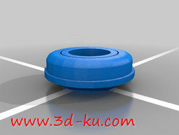 3D打印模型法兰轴承的图片