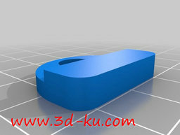 3D打印模型磁性门夹的图片
