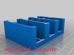 3D打印模型瓷砖托盘的图片