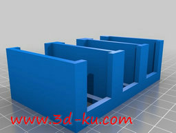 3D打印模型瓷砖托盘的图片