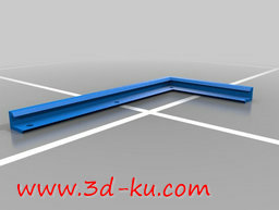 3D打印模型平台滑动轨道的图片