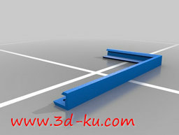 3D打印模型平台滑动轨道的图片