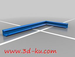 3D打印模型平台滑动轨道的图片