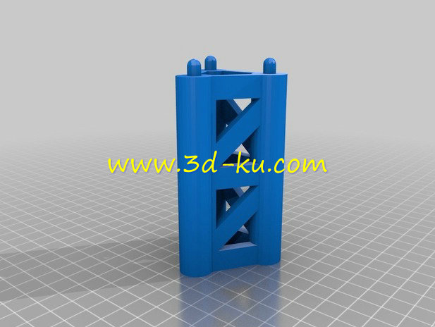 三角形式的支柱模型的图片1