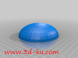 3D打印模型在火星上的圆顶房子的图片