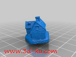 3D打印模型一所简易的小屋的图片