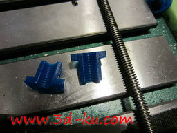 3D打印模型法兰面螺母的图片