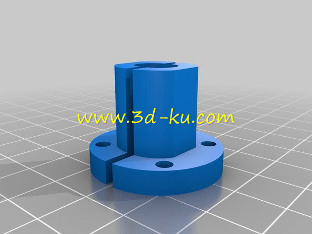 法兰面螺母模型的图片2