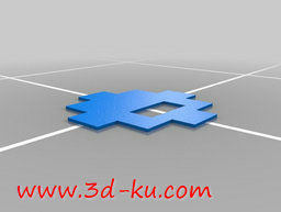 3D打印模型游戏桌面堡垒的图片