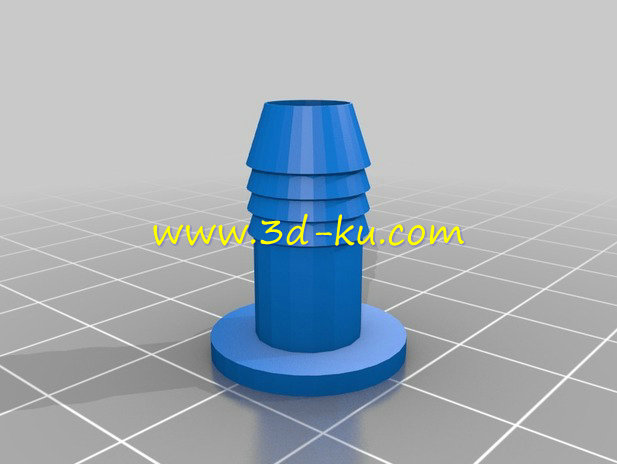 淋浴软管塑料零件模型的图片1