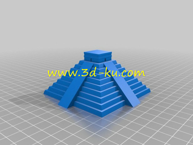 库库尔坎金字塔模型的图片2