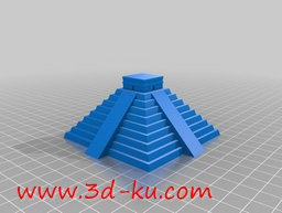 3D打印模型库库尔坎金字塔的图片
