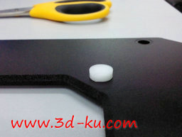 3D打印模型灵活的链窗螺丝的图片