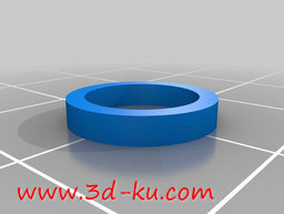 3D打印模型阀芯支架的螺钉的图片