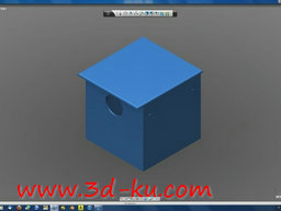 3D打印模型一所鸟的房子的图片