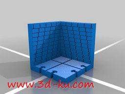 3D打印模型地牢瓦片的图片