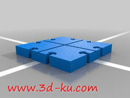 3D打印模型地牢瓦片的图片